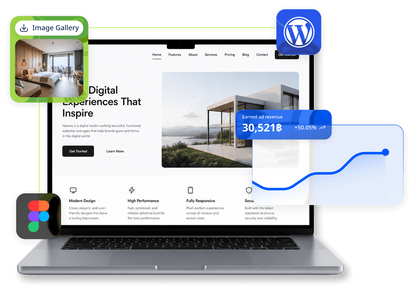 รับทำเว็บไซต์ WordPress ออกแบบใหม่เฉพาะธุรกิจ รับทำเว็บไซต์ WordPress ออกแบบใหม่เฉพาะธุรกิจ รองรับทุกอุปกรณ์