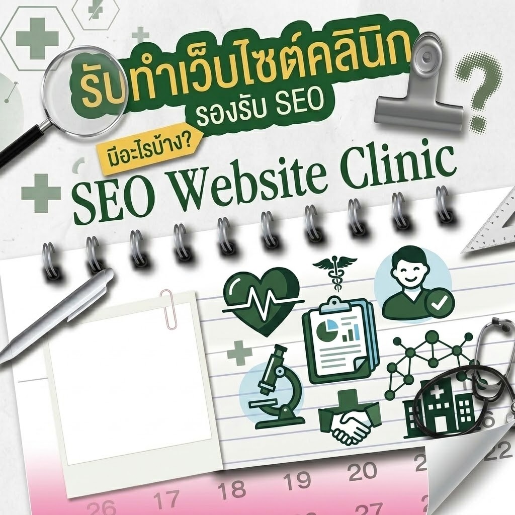 เว็บไซต์คลินิกที่รองรับ SEO