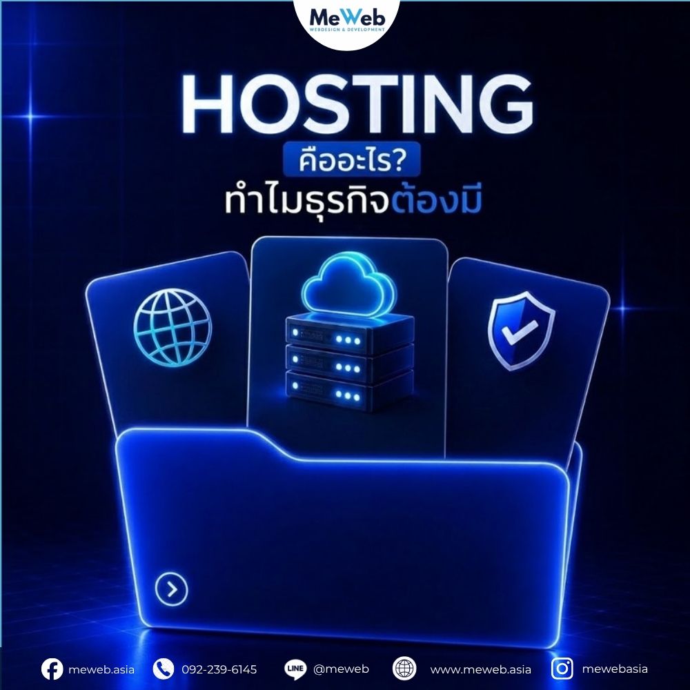 hosting คืออะไร, เช่า hosting เว็บไซต์
