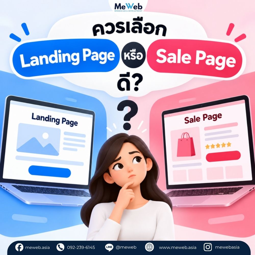 landing page, รับทำ landing page